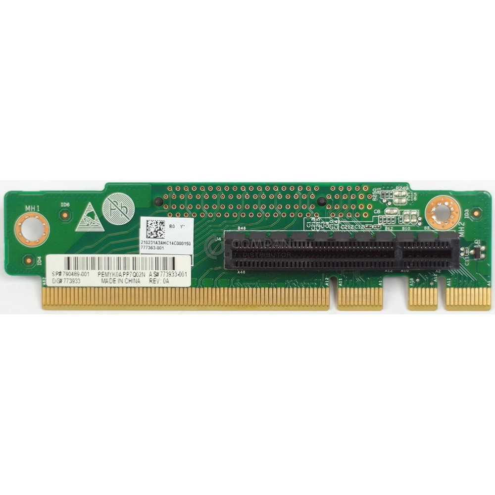 790489-001 HP RISER BOARD PCI-E FOR DL60 DL120 G9 773933-001